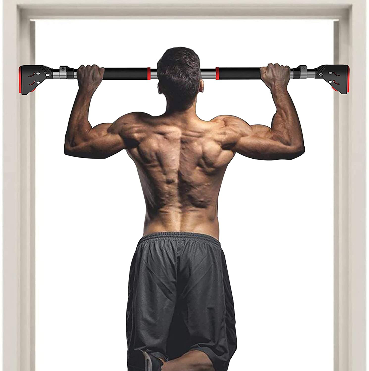 Chin-Up Bar Upper Body Abs Gym Fitness Training Strength GYM Doorway Pull-up 