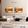 thumbnail image 4 of Elephant Stock Sunset Coffee Wall Art - Horizontal Canvas Wall Art - Dining Room Wall Decor - Food And Drink Canvas - Orange And Brown Decor - 51" x 34", 4 of 8