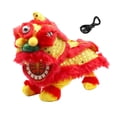 thumbnail image 2 of Muñeca de danza eléctrica de leones Hugo juguete figura atmósfera festiva rojo cabeza móvil, 2 of 10