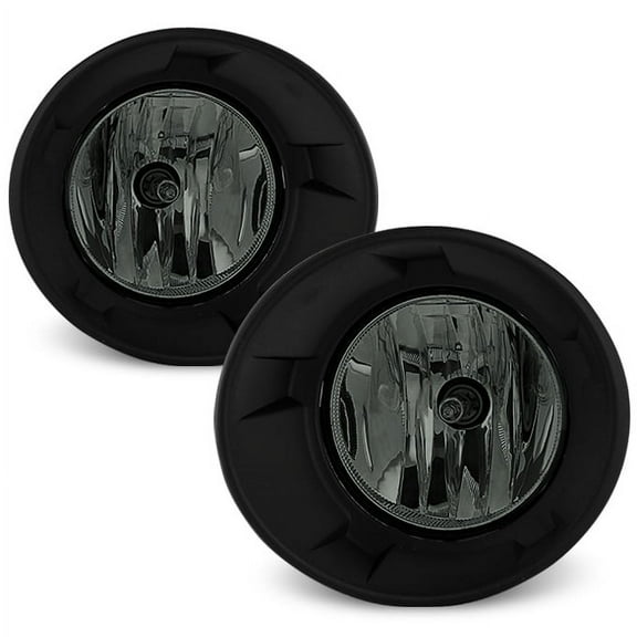 AKKON - For 10-13 Chevy Camaro Smoked Lens Bumper Driving Fog Light Lamp Assembly W/ Switch Harness Bulbs