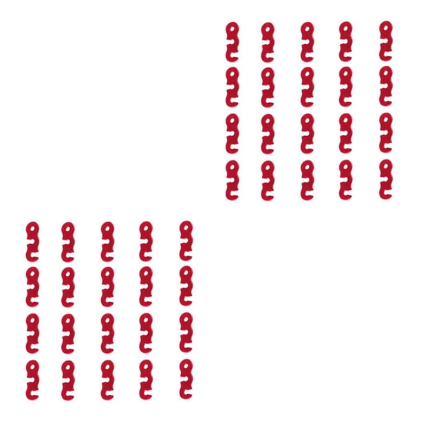 Greeniant 20 uds., ajustador de cable de línea Guy, pequeño y práctico tensor de cuerda para tienda, accesorio para toldo, suministros para rojo 2piezas