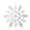 C, variant on 12 Pack Snowflake Ornaments, Christmas Tree Decorations, Plastic Glitter Hanging Snow Flakes for Indoor Winter Christmas Tree Wonderland Decor