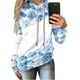 thumbnail image 5 of Pntutb moda Navidad mujer estampado manga larga cómodo transpirable con capucha tops cordón Pntutb Pntutb-779, 5 of 7