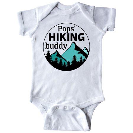 

Inktastic Pops Hiking Buddy with Mountains and Trees Gift Baby Boy or Baby Girl Bodysuit