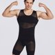 thumbnail image 4 of Camiseta de compresión para hombre, chaleco moldeador de cuerpo adelgazante, camiseta interior sin mangas, camiseta sin mangas, ropa moldeadora de Control de barriga Pompotops qyievc2400, 4 of 6