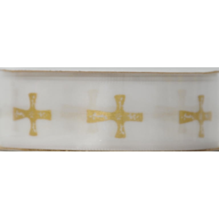Frame Cross Ribbon Cross With Ribbon Around It