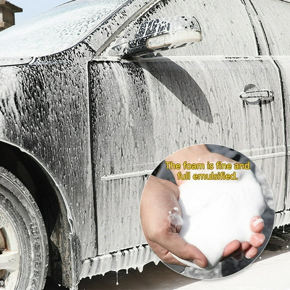 Pistola de espuma para lavado de autos, pistola de espuma para lavado de autos Cañón de espuma que se conecta a la pistola de espuma Diseño a prueba de futuro