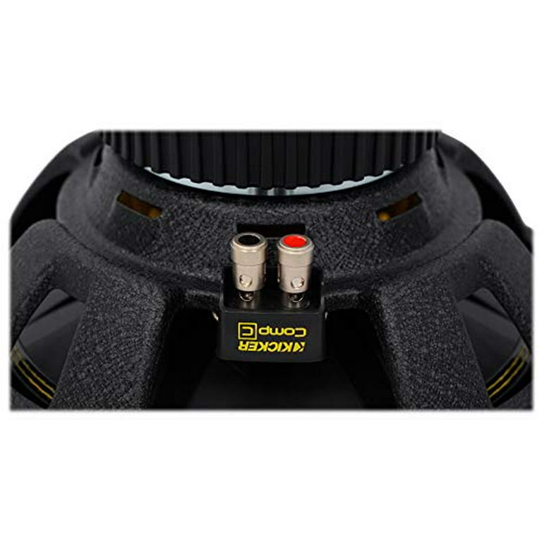 Kicker CompC 12 Inch 300W SVC Subwoofer with Dual 4 Ohm