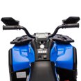 thumbnail image 4 of Sunnyfree 24V Kids Ride on ATV, 800W Ride on Toys with Parent Remote, 4 Wheeler Quad Car with Bluetooth Music, 3 Speeds, Spring Suspension, Blue, 4 of 8