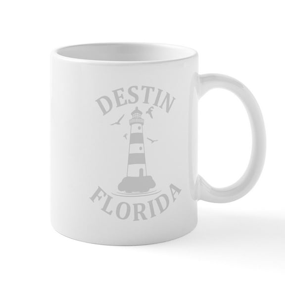 CafePress - Summer Destin Florida Mugs - 11 oz Ceramic Mug - Novelty Coffee Tea Cup