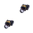 thumbnail image 2 of Advancent Linterna frontal LED XPE con Clip, linterna frontal de alto brillo, linterna para acampar, correr, linterna con batería, accesorio de Amarillo 2Conjunto, 2 of 6