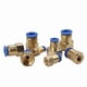 thumbnail image 4 of 3 piezas PCF "OD Conector neumático del tubo de manguera 4mm-12 mm 1/8 '' 1/4 '' 3/8 '' 1/2 ' 'BSP Hilo femenino PUSH EN AJUSTE PARA LA JUNTO DE LA TUBO DE AIRE, 4 of 6