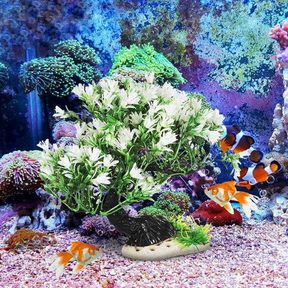 TEHAUX Fish Hideout For Aquarium Aquarium Decor Plastic Fish Tank 1 Pcs