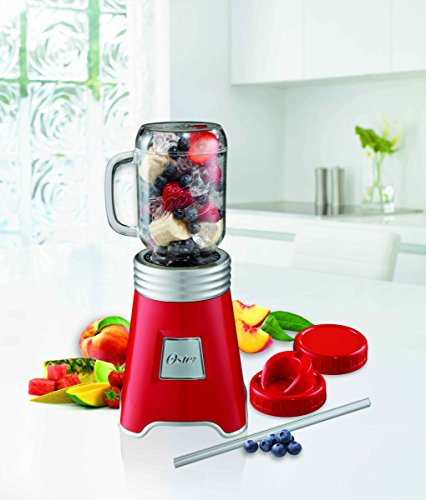 Oster - Brandclub - Oster Ball Jar Blender Mixer Red