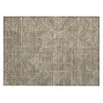 thumbnail image 2 of Addison Rugs Chantille Indoor/Outdoor Transitional Lines Brown Washable Rectangle Rug, 1'8" x 2'6", 2 of 6