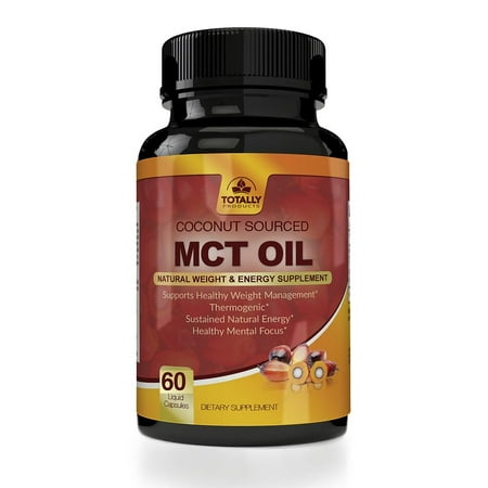 Totally Products Premium MCT OIL 3000mg for Energy and Weight Management (60 (Best Mct Oil Canada)