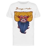 Big Barong Mask T-Shirt Men -Image by Shutterstock, Male 3X-Large