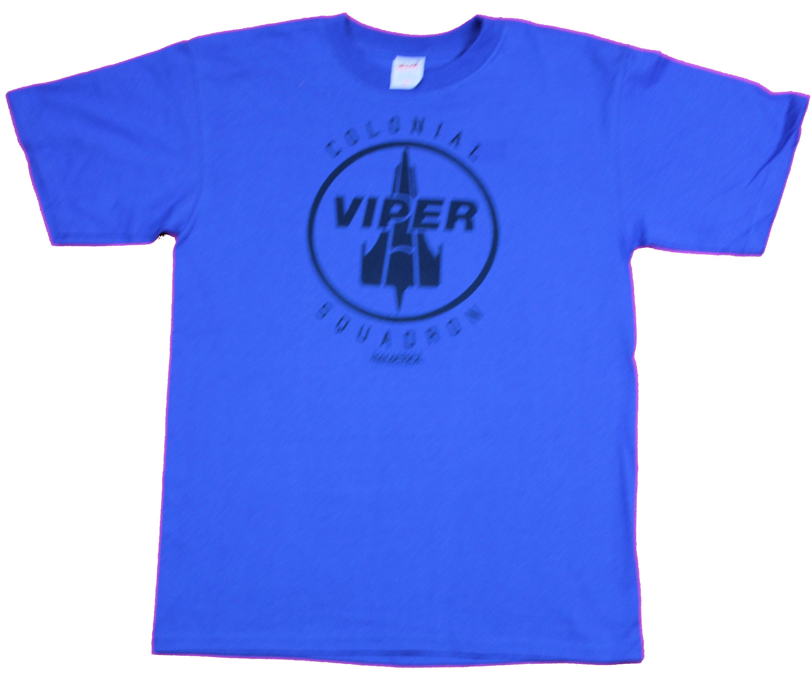 NEW Battlestar Galactica Viper Squadron Logo T-Shirt 