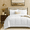 White, variant on DBOZE King Size 7-Piece All-Season Down Alternative Comforter Set – Ultra Soft Hotel Luxury Bedding with Cooling Cotton Blend Sheets, White