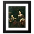 thumbnail image 2 of Johann Kupetzky 15x18 Black Modern Framed Museum Art Print Titled - Family Portrait (1700-1725), 2 of 5