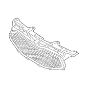 Genuine OE Kia Upper Grille - 86350-3R600