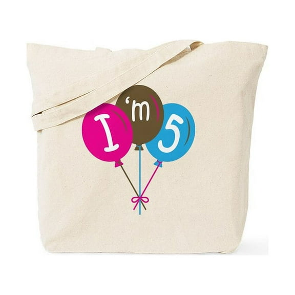CafePress - 5Th Birthday I'm Five Tote Bag - Unisex Canvas Tote Bag, Beige, 1-Piece