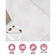 thumbnail image 6 of Cute Ladybugs Kitchen Dish Towels for Drying Dishes Set of 4, Spring Botanical Leaves Farmhouse Waffle Weave Microfiber Hand Tea Bathroom Towels Quick Dry & Absorbent Towel 12x12, 6 of 7