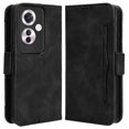 thumbnail image 1 of Compatible For Oppo Reno11 F 5G / F25 Pro 5G Leather Case Multiple Card Slots Wallet Phone Cover Black, 1 of 5