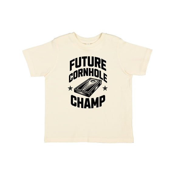 Inktastic Future Cornhole Champ Lawn Game Boys or Girls Toddler T-Shirt