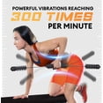 thumbnail image 7 of Yes4All Flex Bar, Elastic Fitness Bars with Strong Fiberglass & TPE Material, 2in1 Functional Exercise Bar, 9.5 inch Comfortable Grip, High Frequency Vibration Training, Strengthen Muscles & Burn Fat, 7 of 7