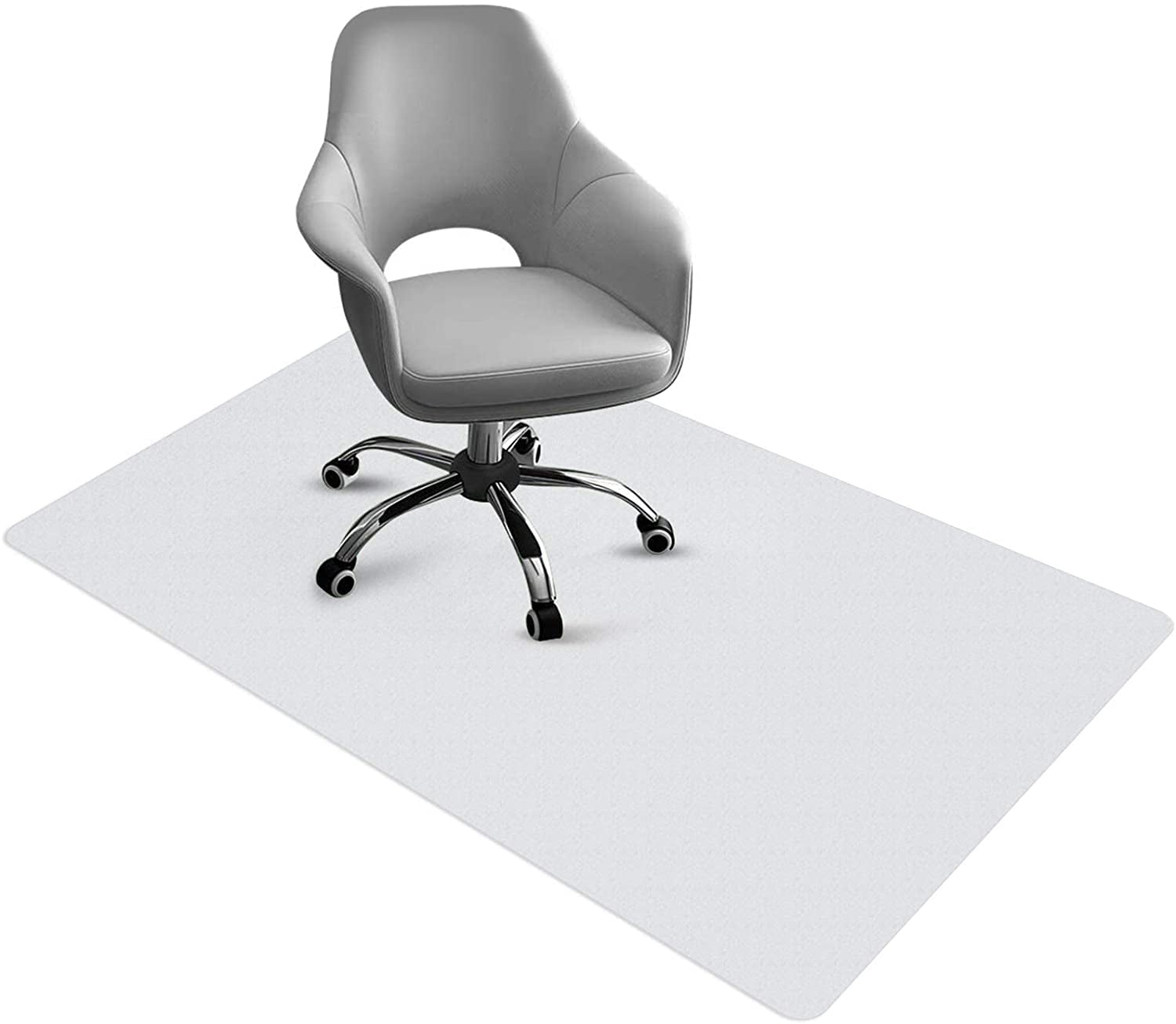 Durable PVC Mat Home Office Carpet Protector Desk Floor Chair Tranparent 2.5mm 