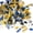 Blue Gold 25 models, variant on Yihuala Gold Black Blue Confetti Graduation Party Decorations Glittering Throw Friendly School Event Supplies