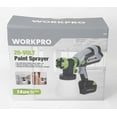 WORKPRO 20V Paint Sprayer, Model 2310,47.34 oz, Gray