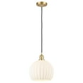 thumbnail image 2 of Innovations Lighting - White Venetian - 1 Light Cord Hung Mini Pendant In Modern, 2 of 7
