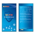 thumbnail image 2 of Adaptador USB WIFI 6 de 900Mbps tarjeta de red de doble banda 24/5Ghz para ordenador portátil tableta y PC, 2 of 4