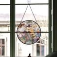 thumbnail image 3 of Bee Staned Glass Suncatcher Ornament, Bee Christmas Ornament, Bee Stained Glass Decor, Christmas Ornaments for Families, Christmas Couples Gifts MqJGbw, 3 of 5