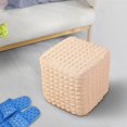 thumbnail image 4 of Ottoman Cover, Comfortable Ottoman Living Room for Dining Room , Beige, 4 of 9
