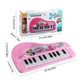 thumbnail image 3 of Mini piano de juguete, juguete educativo, teclado multifunción con 13 teclas para niña y niño, 3 of 6