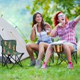 thumbnail image 6 of 600D Oxford Camping Chair Portable Foldable Chair Supports 220 lbs for Picnic, Fishing, Backpacking Gingerbread Christmas Theme Pattern, 6 of 8