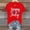 Red, variant on JFGHDG Women T Shirts Hawaiian Anniversary Patriotic Shirt Usa Patriotic Short Sleeve Tee We The People Years Tee Casual Patriotic & July 4th Tee Silver S