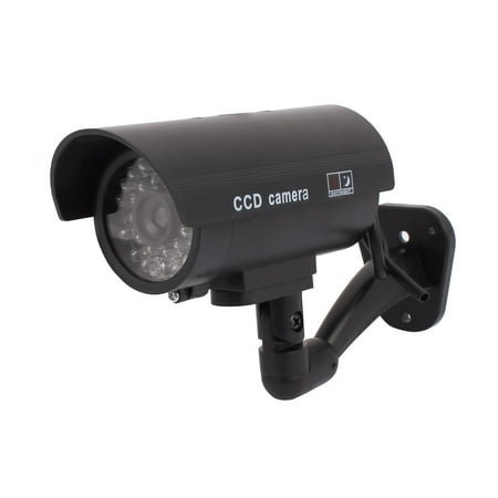 Fake Dummy Camera Flashing Red LED Light Security Surveillance Outdoor