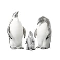 thumbnail image 5 of Baoblaze Penguin Figurine Ceramic Creative Ornament Art Works Animal Sculpture Home Decoration for Table Centerpieces Desktop Bookcase Argent Family, 5 of 8