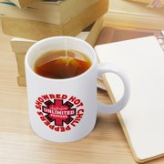 White Mug Vogue Red Hot Chili Peppers