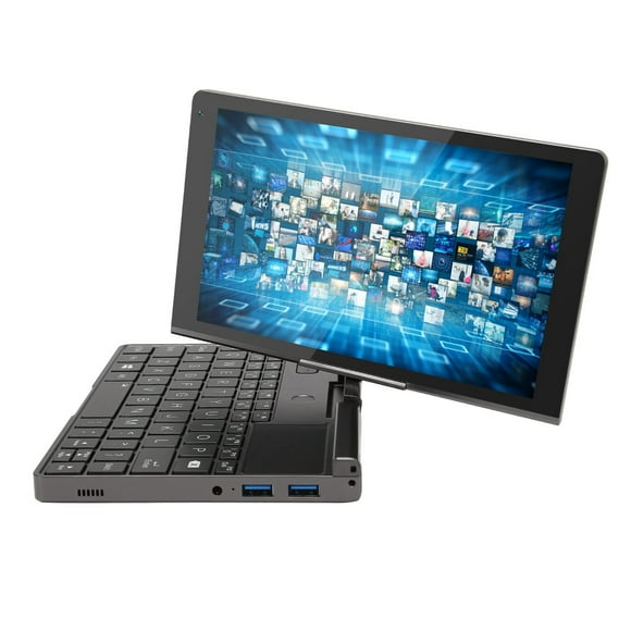 8Inch Micro PC Laptop, Portable Handheld Pocket Laptop For 11, LPDDR4x 2933 8GB 512GB SSD, Pentium Silver N6000 Processor, FHD IPS 1920x1200