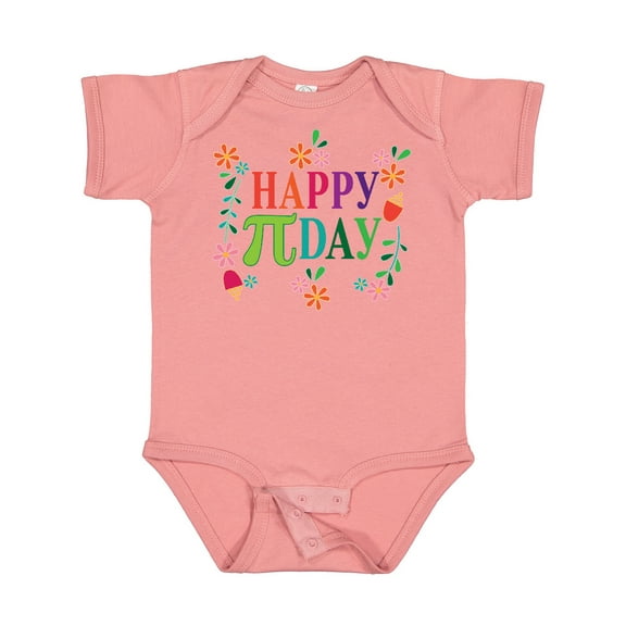 Inktastic Happy Pi Day Girls Girls Baby Bodysuit