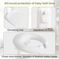 thumbnail image 5 of solautey Baby Shower Stand Support, Anti-Pinch Adjustable Shower Tower and Anti-Slip Shower Rack for Toddler Standing Up Themselves,Ideal Gift for Infants 6-36 Months ﻿, 5 of 6