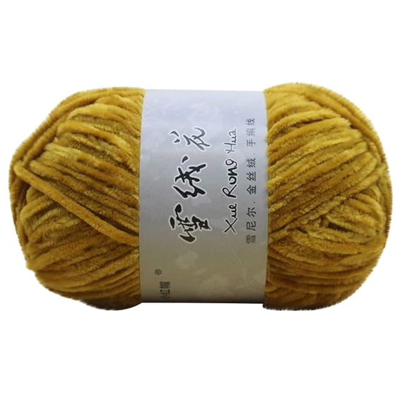 Tainini Chunky Yarn for Hand Knitting,Handcrafts Weaving Soft Chenille Crochet Knitting Sweater Scarf Bag Yarn Accessory Yarn 100g