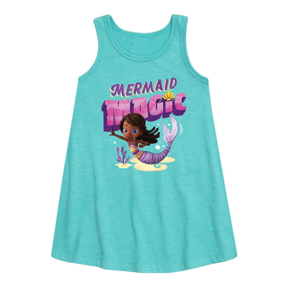Santiago of The Sea - Mermaid Magic - Toddler and Youth Girls A-line Dress