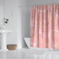 thumbnail image 2 of Pink Gold Marble Pattern Shower Curtain 72"x72" ,Bathroom Decorative Shower Curtains Set with 12 Hooks,Modern Waterproof Washable Shower Curtain, 2 of 6