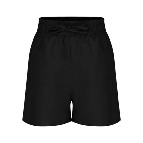 WOYY Toddler Boys Lightweight Pull-On Shorts Comfortable Solid Plain Shorts, Sizes 3-4T